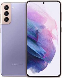 SAMSUNG Galaxy S21 5G G991U 128GB, Phantom Violet Unlocked Smart