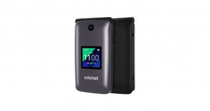 Alcatel QUICKFLIP - 4 GB - Silver - Cricket Wireless - GSM