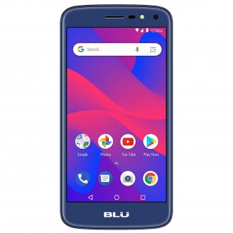 Blu C5 2018 C014U 8GB Unlocked GSM Dual-SIM Phone - Blue