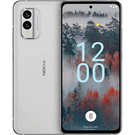 Nokia X30 5G 256GB Smartphone (No Plan-Unlocked Device), Ice White