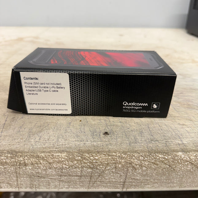 NEW Kyocera Duraforce Ultra 5g 128gb E7110 Black Verizon