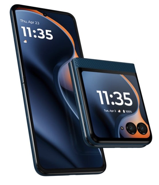 Motorola razr - 2025 - Smartphone - PANTONE Gibraltar Sea - Unlocked