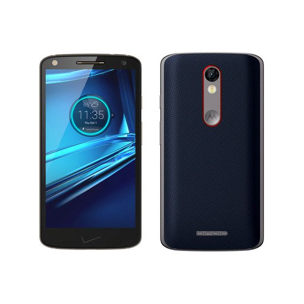 Motorola Droid Turbo 2 32GB in Black-Pebble Leather