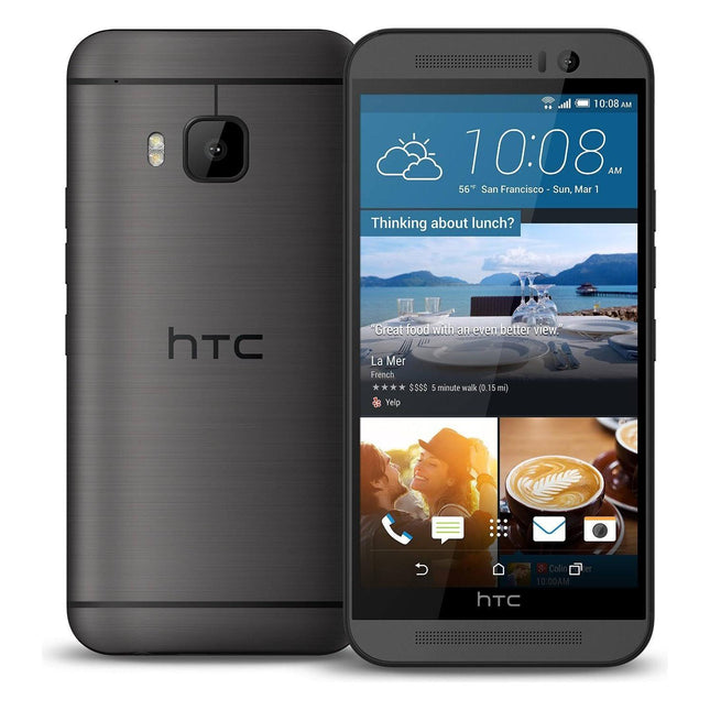 HTC - One M9 4G with 32GB Memory Cell Phone - Gunmetal Gray AT&T