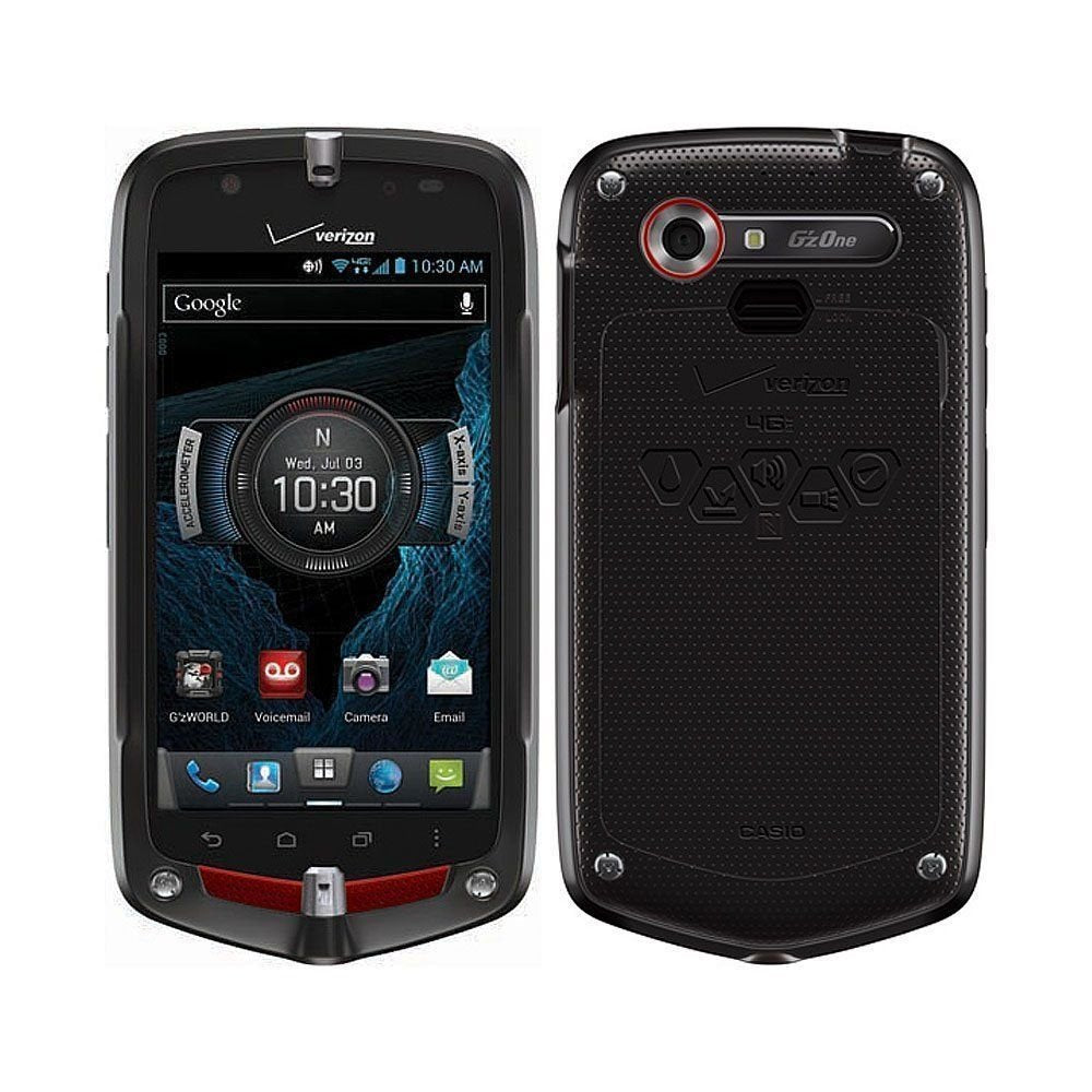 Casio GzOne Commando 4G LTE C811 Black Verizon Cellular Phone – Cell2Get