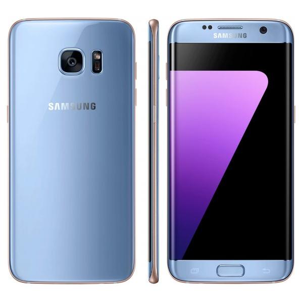 Samsung Galaxy S7 edge - Dual-SIM - 32 GB - Silver Titanium - Unlocked
