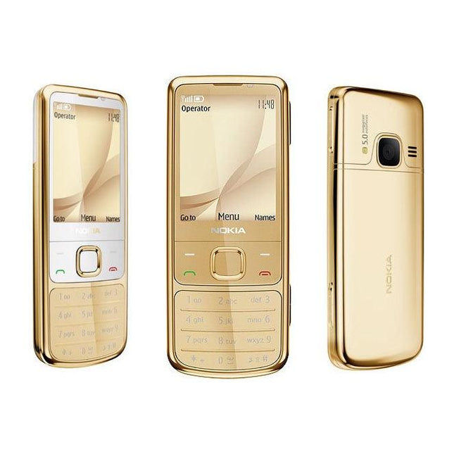 Nokia 6700 Classic 2.2 Inches Mobile Unlocked Gold Cellular Phone