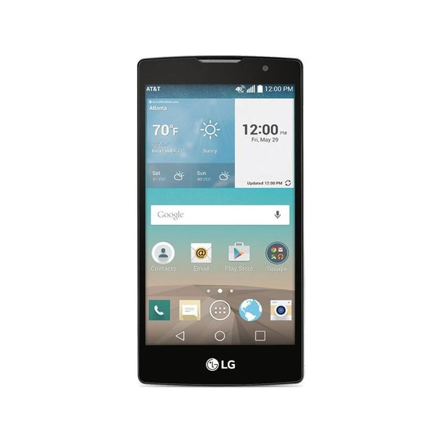 LG - Escape 2 4G with 16GB Memory Cell Phone - Black (AT&T)