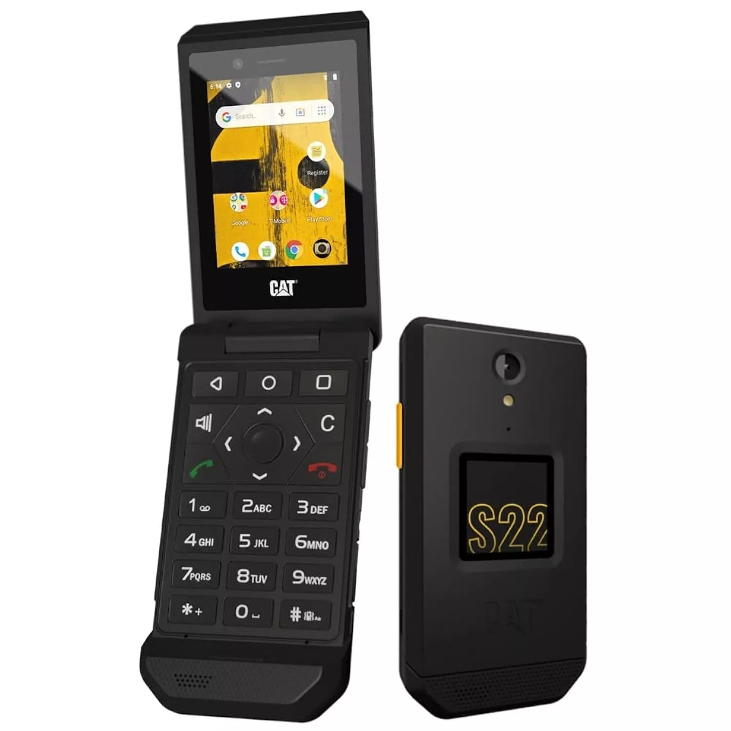 CAT S22 FLIP - 16GB - Black Gsm Fully Unlocked – Cell2Get CAT S22 FLIP - 16GB - Black Gsm Fully Unlocked – Cell2Get