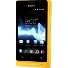 Sony Xperia Advance Smartphone - Wi-Fi - 3G Unlocked GSM- Yellow
