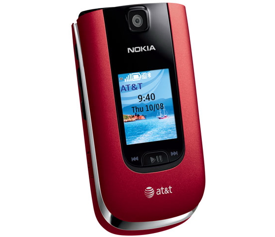 Nokia 6350 Camera FLIP 3G Gps Gsm Unlocked RED - Click Image to Close