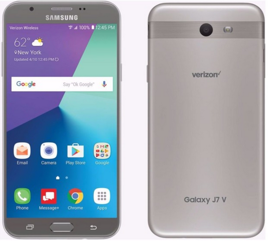 Samsung Galaxy J7 - 16 GB - Silver - Verizon - CDMA/GSM