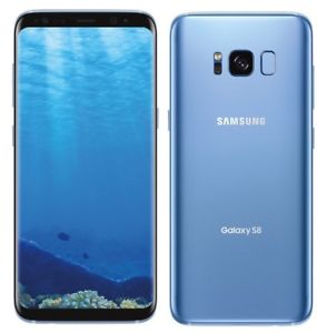 Samsung Galaxy S8 - Dual-SIM - 64 GB - Coral Blue - Unlocked - G - Click Image to Close