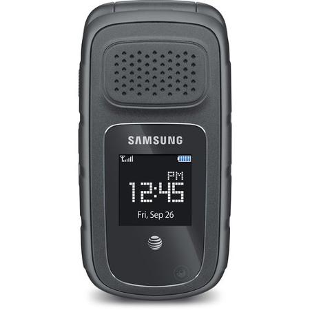 Samsung - Rugby 4 Cell Phone - Black - Click Image to Close