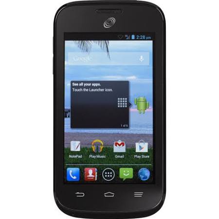 Straight Talk ZTE Savvy Z750c Prepaid Cell Phone - Click Image to Close