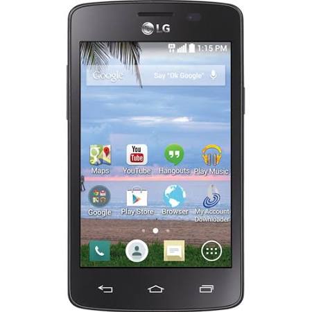 Straight Talk LG L15G Prepaid Sunrise Android Smartphone - Click Image to Close